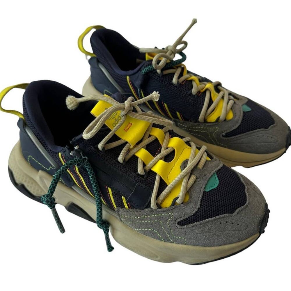Adidas Ozweego Zip Legend Ink Yellow Shoe Size 5.5